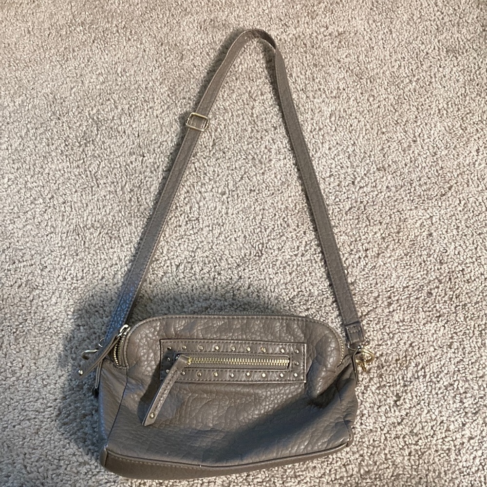 Crossbody studded purse